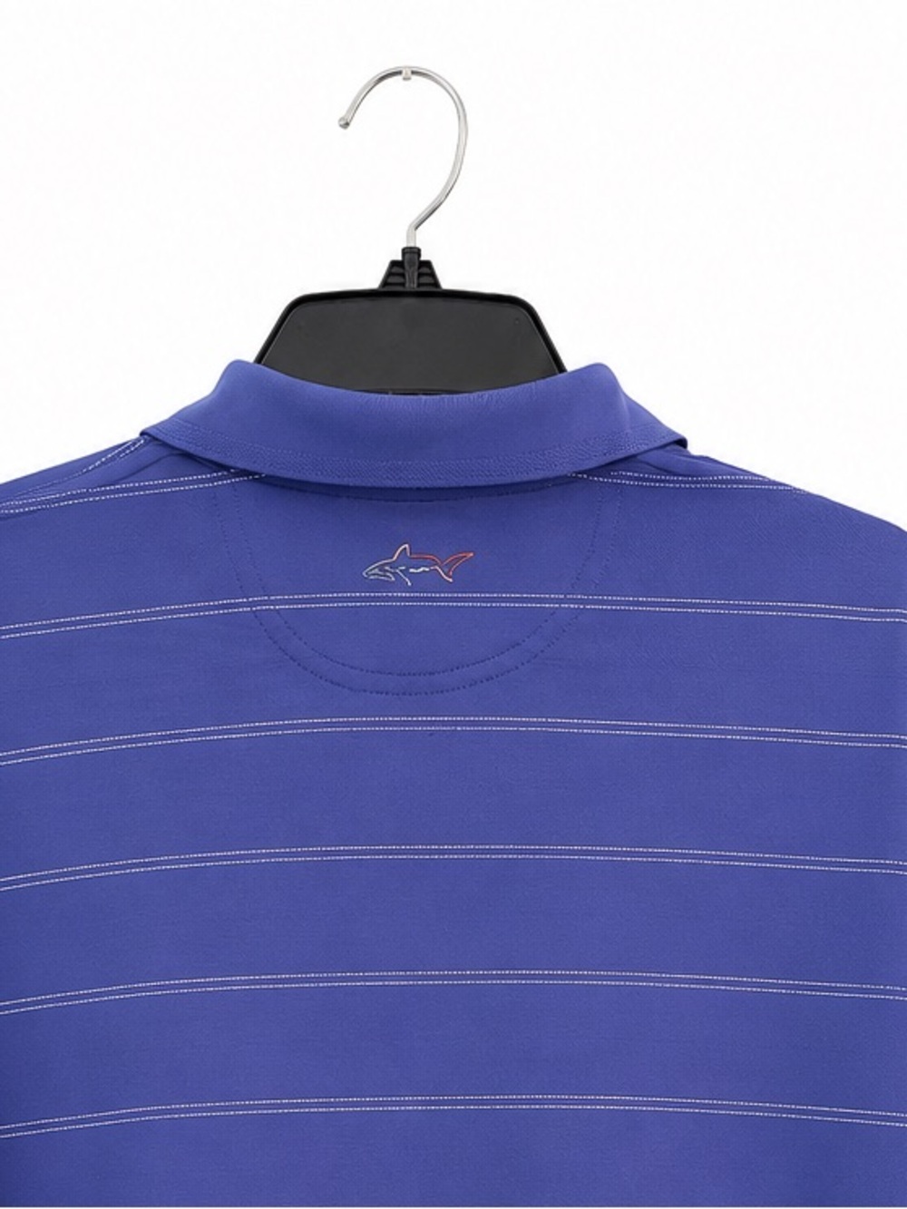 Greg Norman Play Dry Golf Polo Mens Large Panthers Run Golf Links Purple - Picture 4 of 4